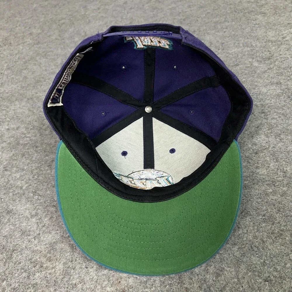 Vintage Utah Jazz Hat Cap Snap Back NBA Basketball Hardwood Classics‎ Mens 90s